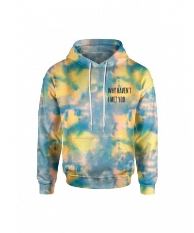 Cameron Dallas WHIMY Blue Tie Dyed Sunflower Hoodie $4.01 Sweatshirts