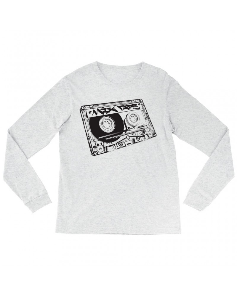 Music Life Heather Long Sleeve Shirt | Mix Tape Shirt $8.54 Shirts