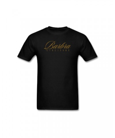 Barbra Streisand Gold Barbra Logo T-Shirt $10.14 Shirts