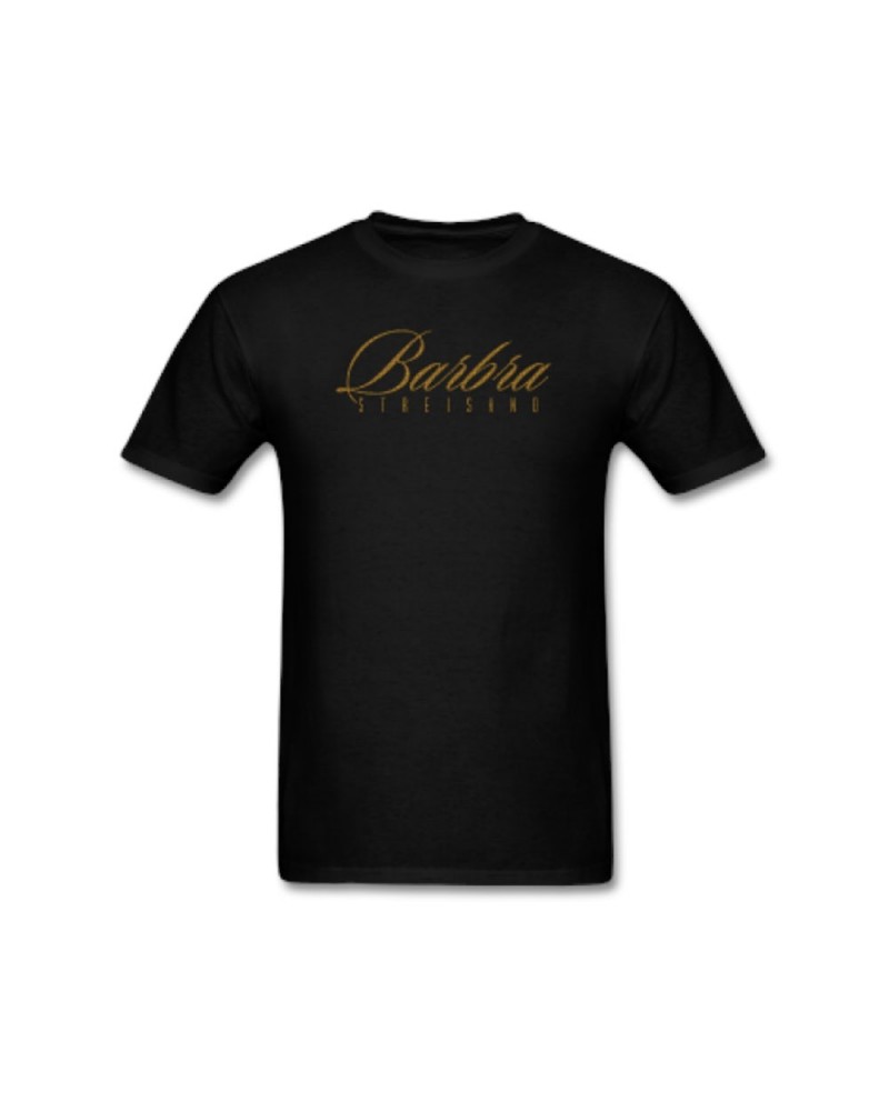 Barbra Streisand Gold Barbra Logo T-Shirt $10.14 Shirts