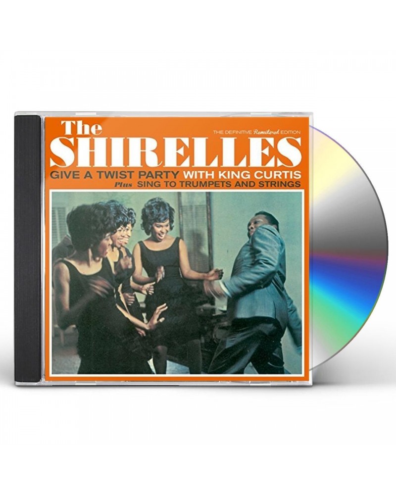 The Shirelles GIVE A TWIST PARTY WITH KING CURTIS / SING TO CD $12.50 CD